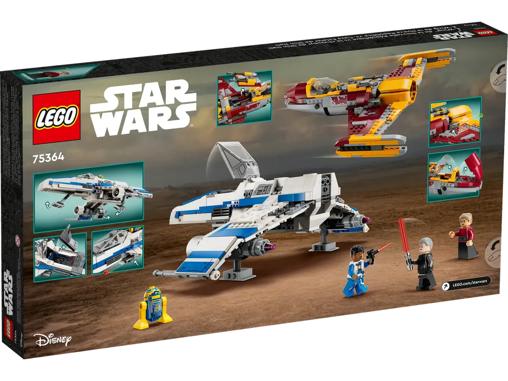 LEGO 75364 Starwars New Republic E-Wing vs. Shin Hati's LEGO 75364 Starwars New Republic E-Wing vs. Shin Hati's
